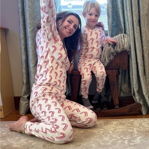 Monica + Andy Candy Cane Holiday Pajama Set